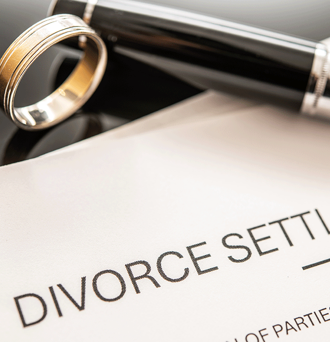 Divorce settlement